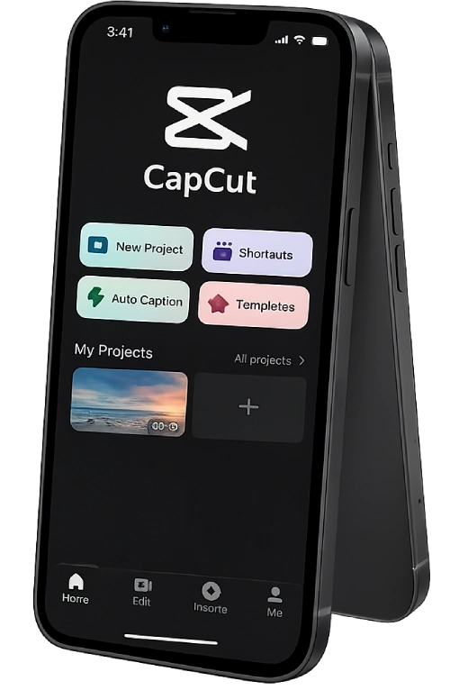 CapCut Pro App on Phone